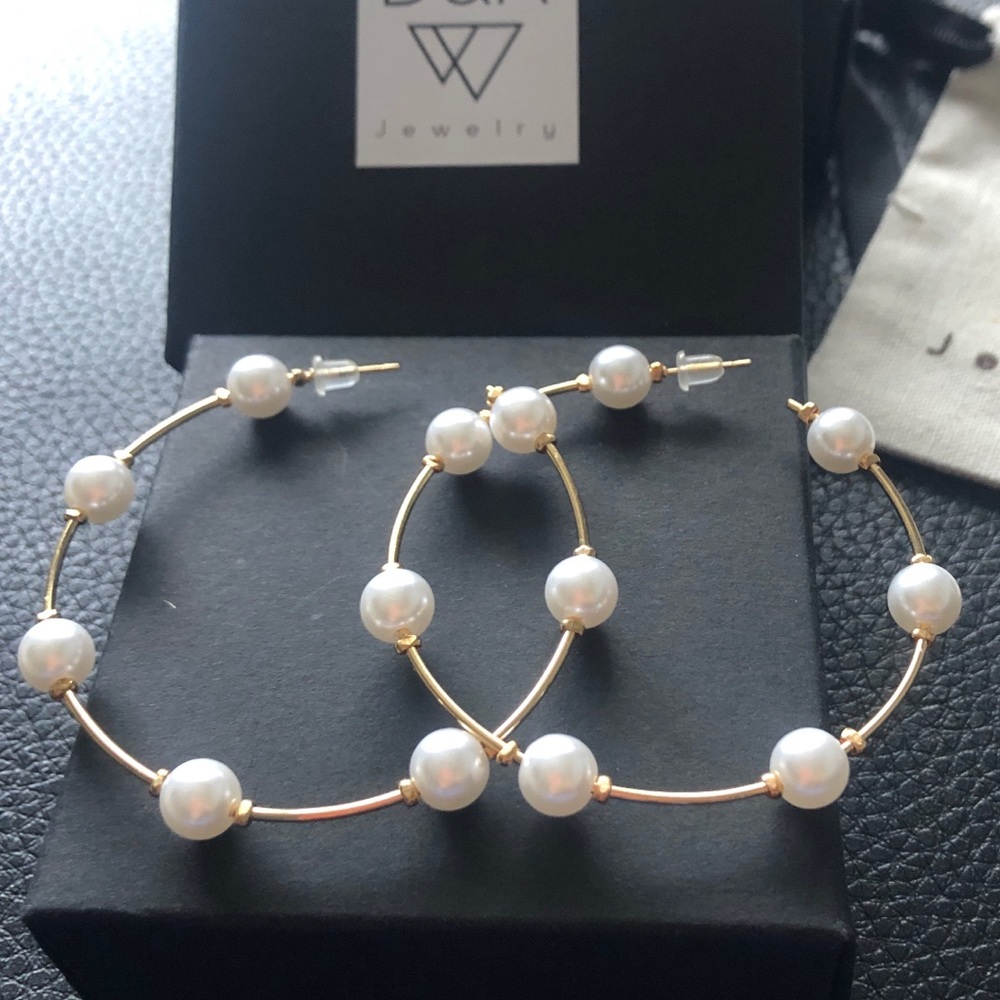 Hoop earrings